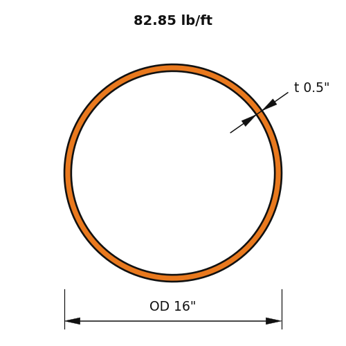 HSS16x.500
