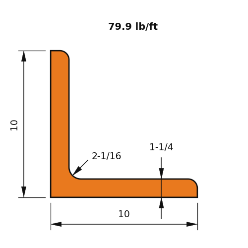 L10x10x1.25
