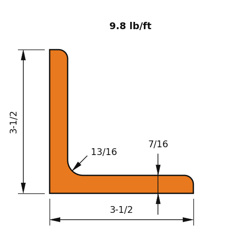 L3.5x3.5x.4375