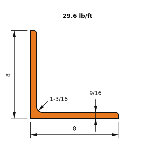 L8x8x.5625