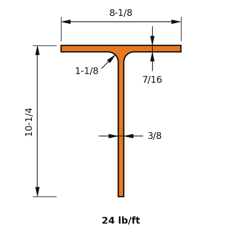 WT10.5x24