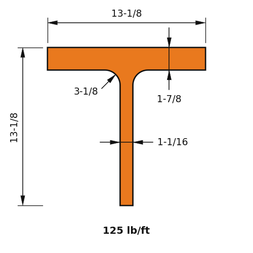 WT12x125