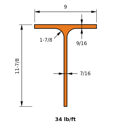 WT12x34