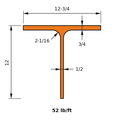 WT12x52