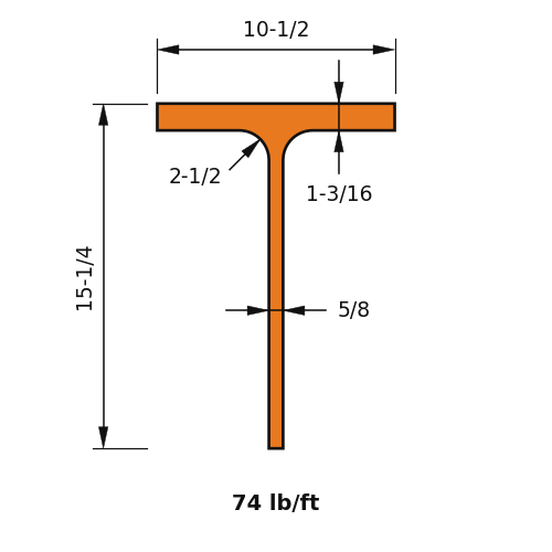 WT15x74