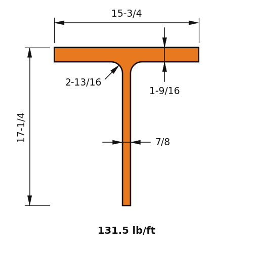 WT16.5x131.5