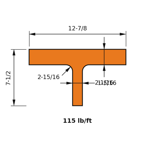 WT6x115