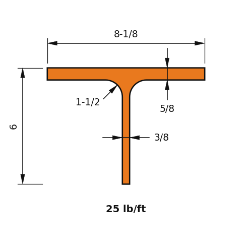 WT6x25