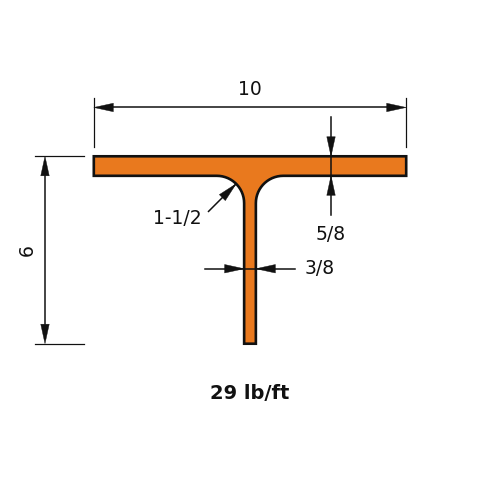 WT6x29
