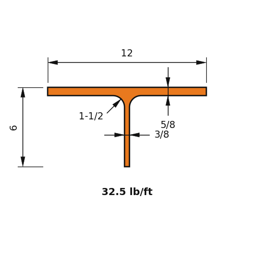 WT6x32.5