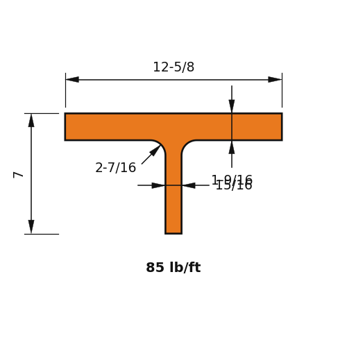 WT6x85